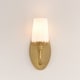 preview thumbnail 3 of 9, Maxim 12691WT Durham 14" Tall 1 Light Wall Sconce