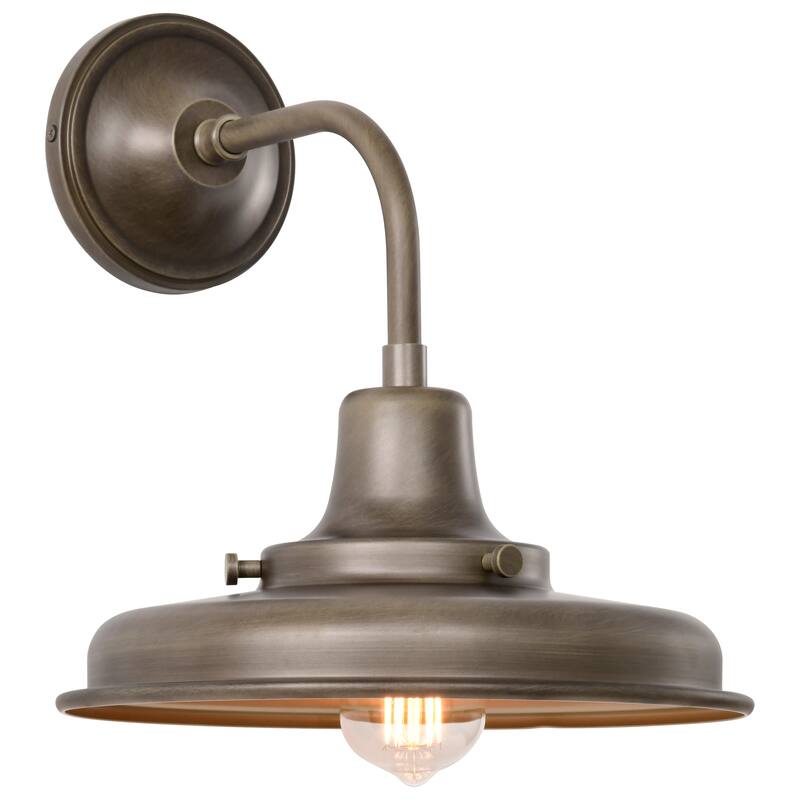 Morris Medium Outdoor Lantern Burnished Bronze Finish - Burnished Bronze