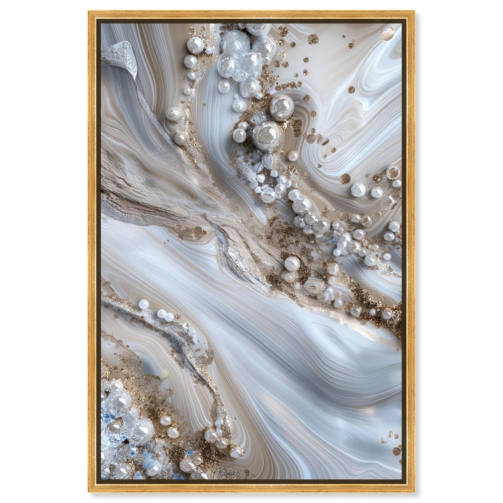 Effervescent Earth Canvas by Art Remedy