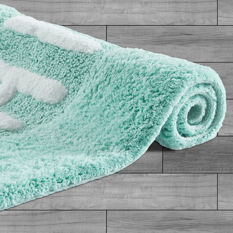 Jean Pierre HIS & HERS Cotton 2-Piece Bath Rug Set