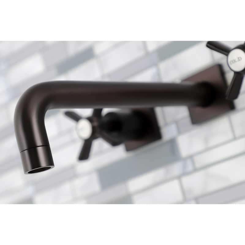 Kingston Brass Millennium Wall Mounted Tub Filler