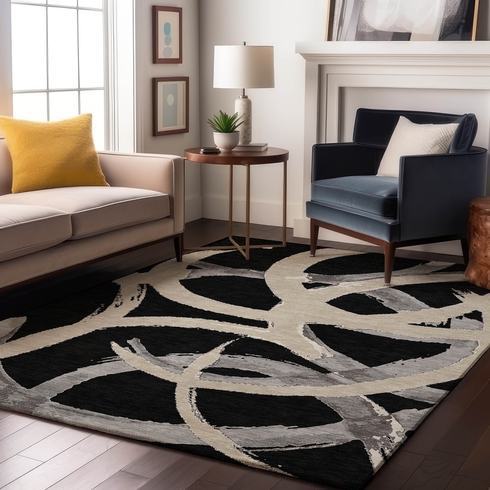 Premium Washable Super Soft Modern Zeus Mayfield Rug