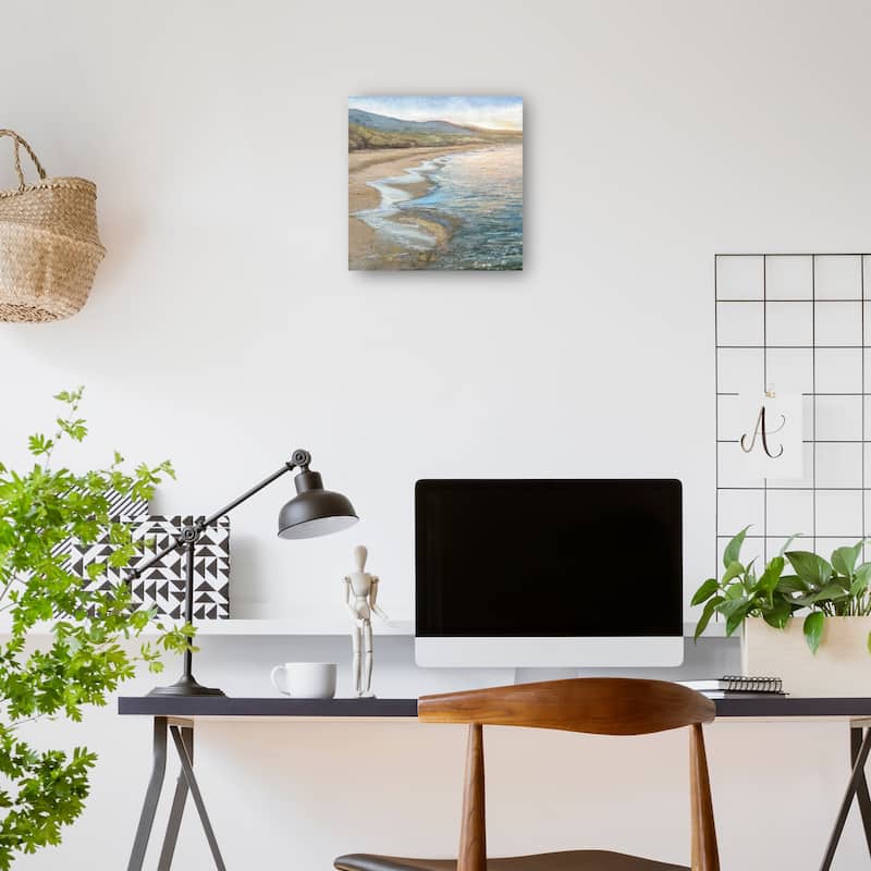 Rolling Tides By Studio Arts Canvas Art Print