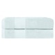 preview thumbnail 38 of 59, Blue Nile Mills Turkish Cotton Heavyweight Bath Sheet Set of 2 Dusty Aqua