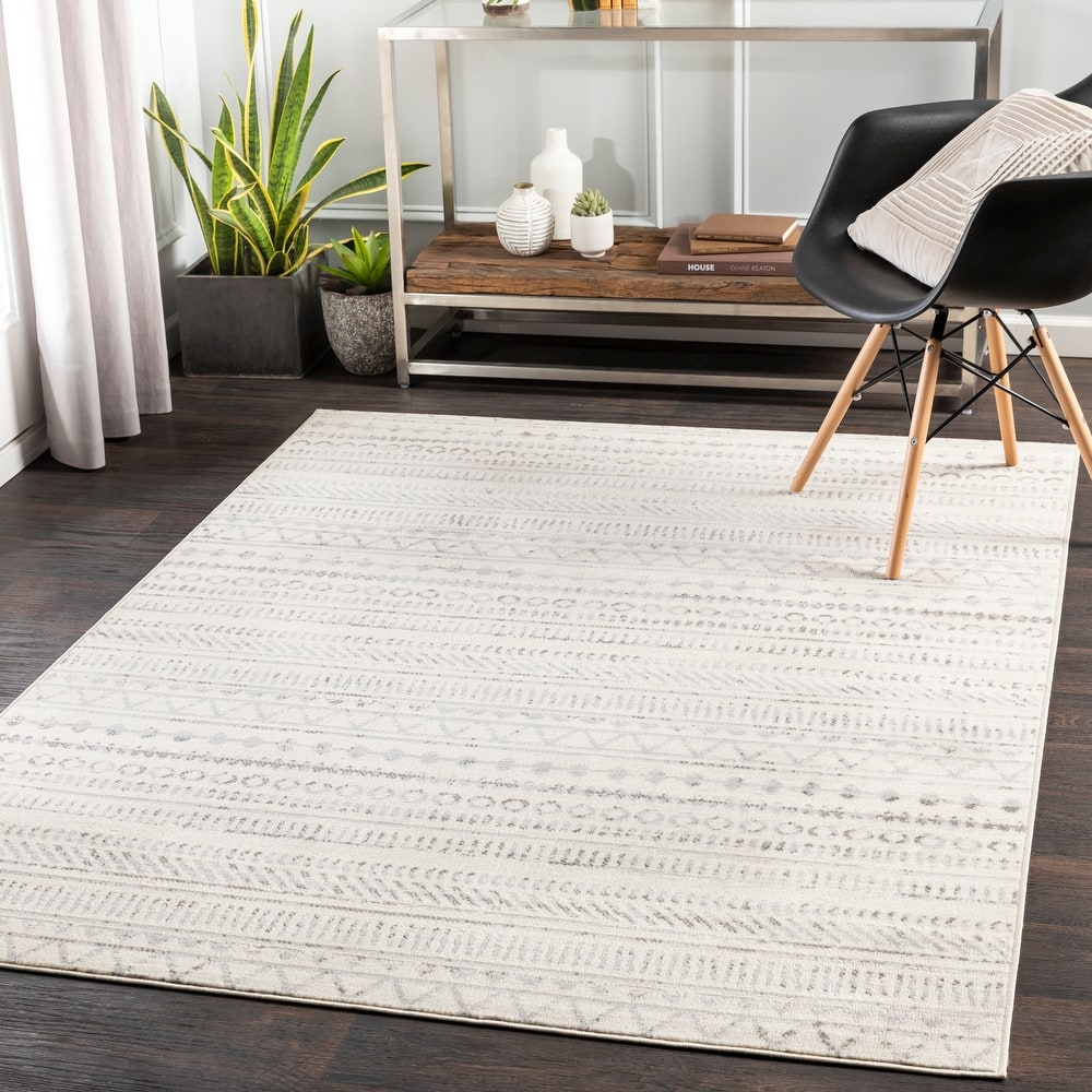 Livabliss Aja Nordic Stripe Area Rug