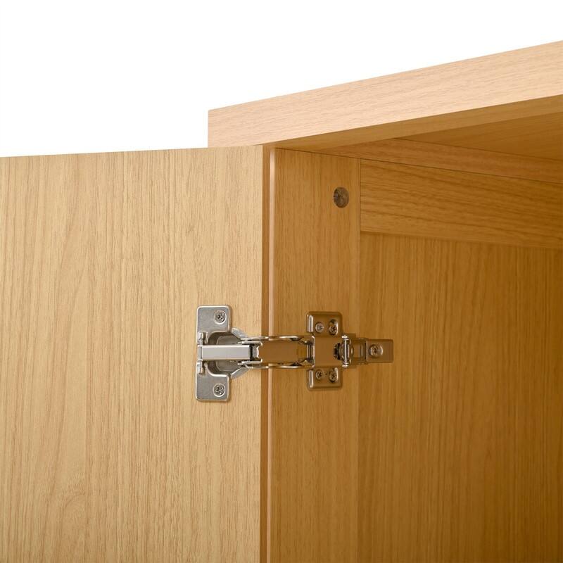 Farmhouse 70" Tall Kitchen Pantry Cabinet,Freestanding Wooden Kitchen Cupboard with 6 Door Shelves and 3 Drawers