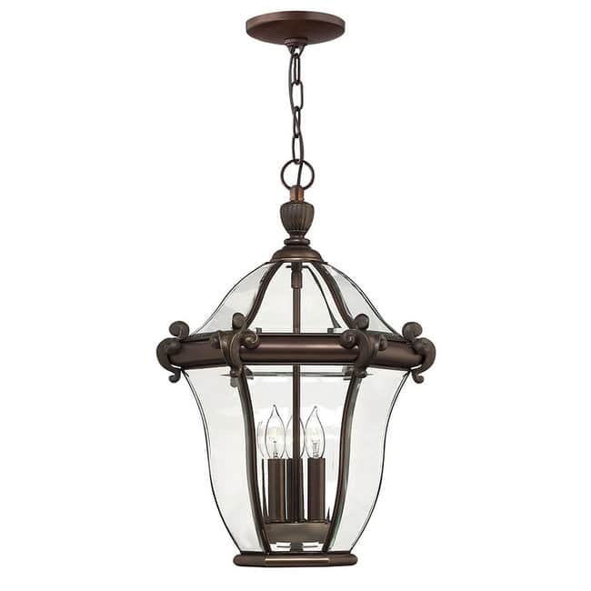 Hinkley Lighting 3 Light Outdoor Lantern Pendant from the San Clemente