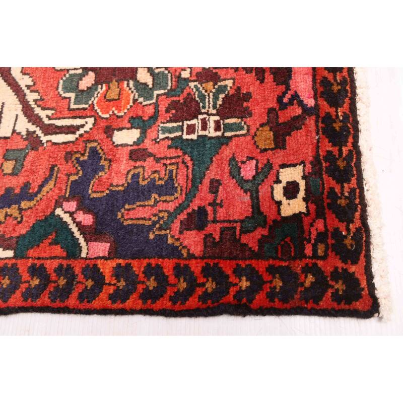 ECARPETGALLERY Hand-knotted Andelz Red Wool Rug - 3'11 x 8'6