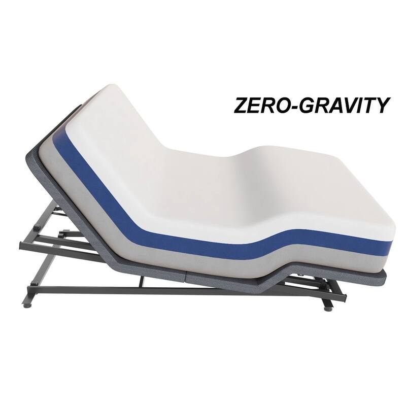 Boyd Sleep Full Body Incline Adjustable Bed Frame, Power Adjustable Base for Side Sleepers, Timed Massage, Anti-Snore