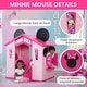 preview thumbnail 4 of 3, Disney Minnie Mouse Plastic Indoor/Outdoor Playhouse with Easy Assembly