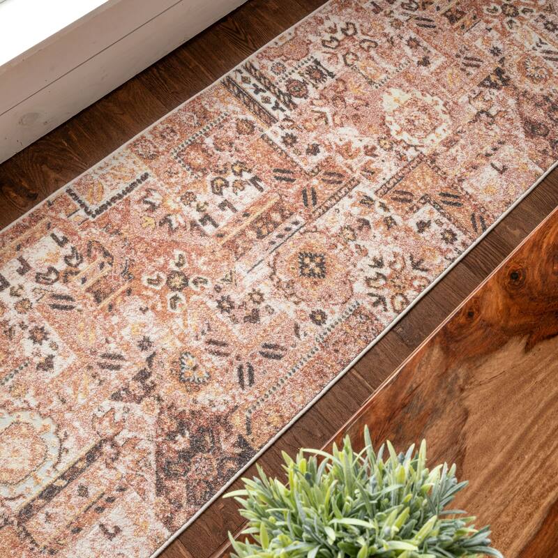Well Woven Farah Adilah Vintage Tribal Mosaic Area Rug