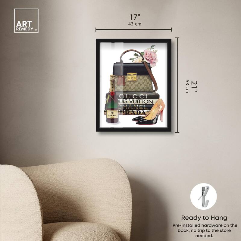 Let's Go Out Tonight Shadowbox by Art Remedy