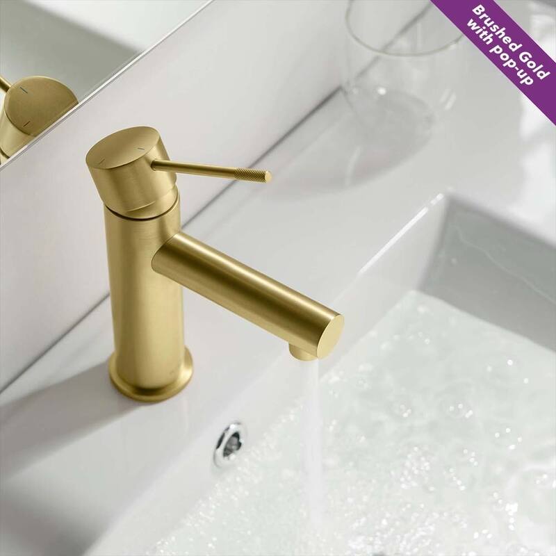 Luxury Solid Brass Single Hole Bathroom Faucet