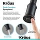 preview thumbnail 23 of 154, Kraus 2-Function 1-Handle 1-Hole Pulldown Sprayer Brass Kitchen Faucet
