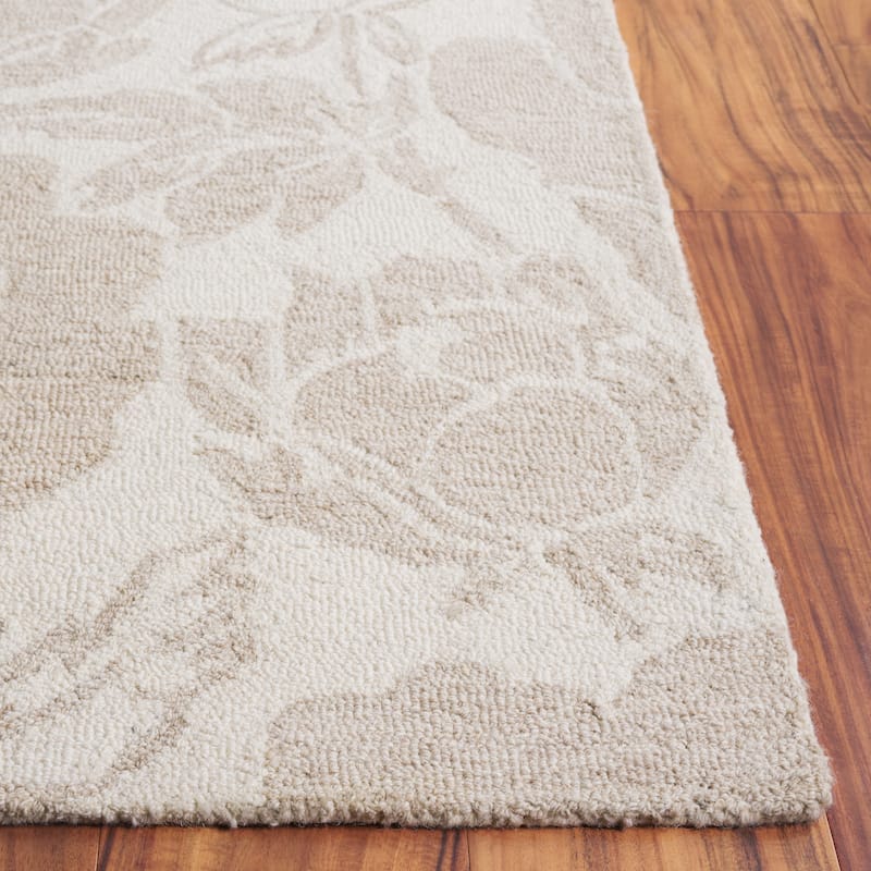 SAFAVIEH Handmade Jardin Tomasina Country Wool Rug