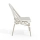 preview thumbnail 30 of 29, Martha Stewart All Weather Woven Bistro Table and Chairs Set with Aluminum Frames - 19"W x 21.75"D x 35"H