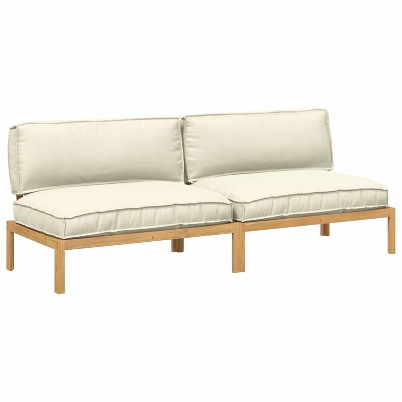 vidaXL Sofa Set in Solid Acacia Wood