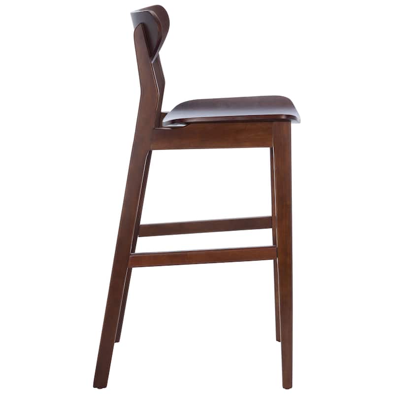 SAFAVIEH Petra Bar Stool - 17" W x 23" D x 42" H - 17Wx23Dx42H