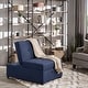 preview thumbnail 4 of 33, Winchester Convertible Ottoman Sleeper Lounge by iNSPIRE Q Classic Blue