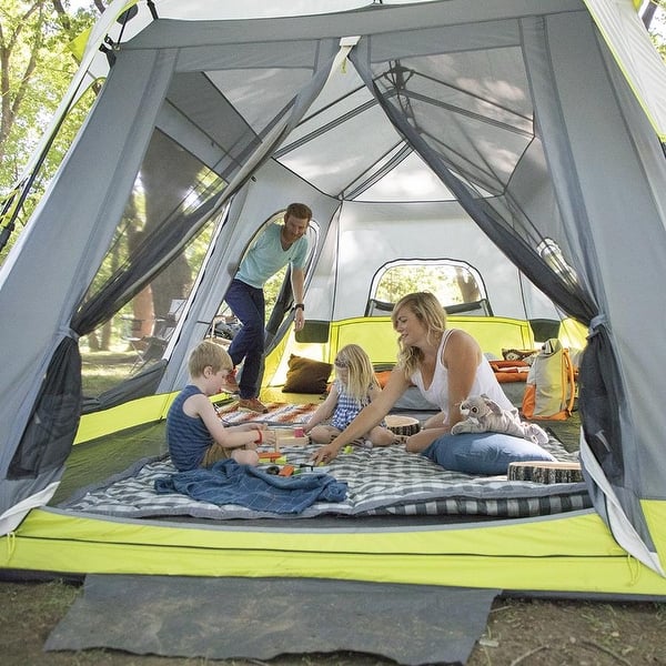 Shop Core Two Room 12 Person Instant Cabin Tent With Side Entrance