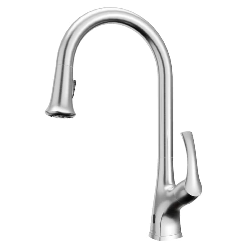 Karran Chantilly Touchless KKF375 Single Handle Pull Down Sprayer Kitchen Faucet - Stainless Steel