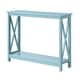 preview thumbnail 2 of 6, Convenience Concepts Oxford Console Table with Shelf