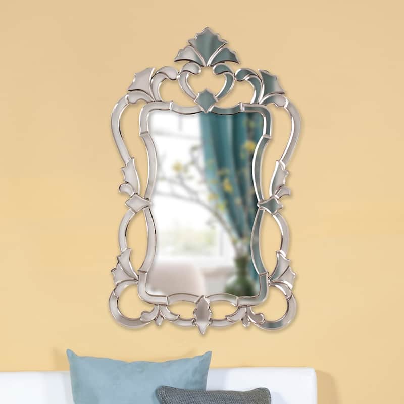 Allan Andrews Contessa Accent Wall Mirror - mirrored