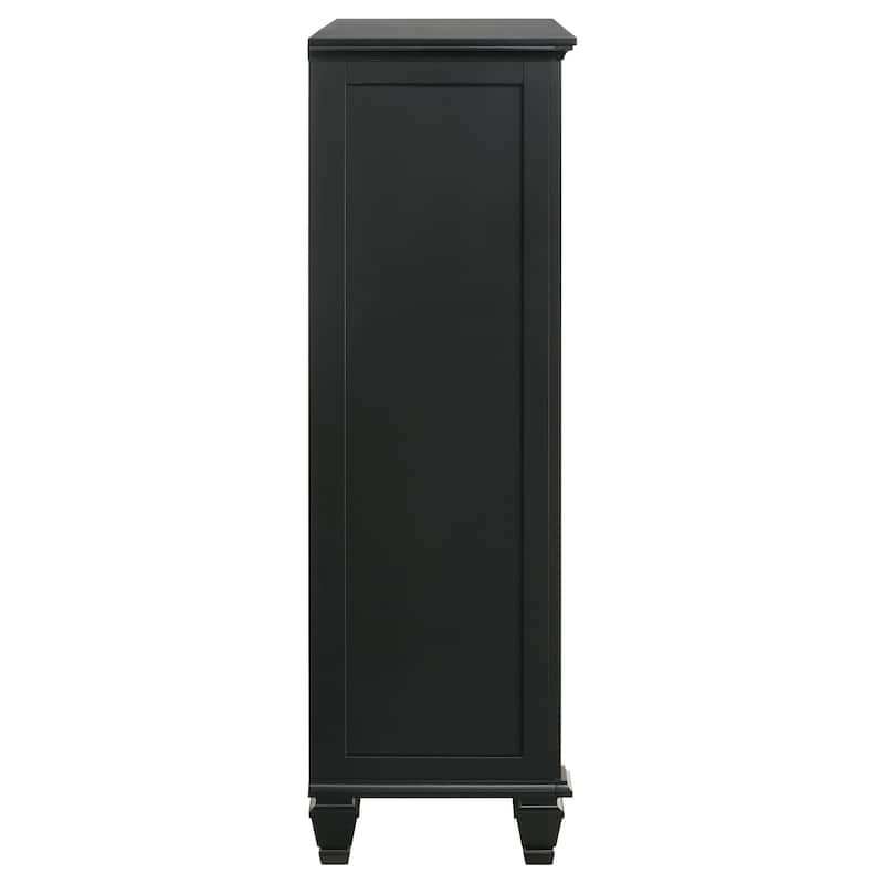 Sandy Beach Coastal Wood 8-drawer Door Chest