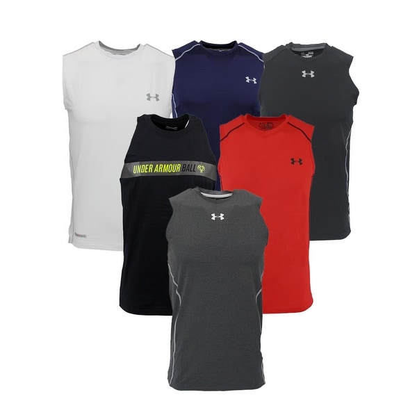 under armour men's sleeveless shirt