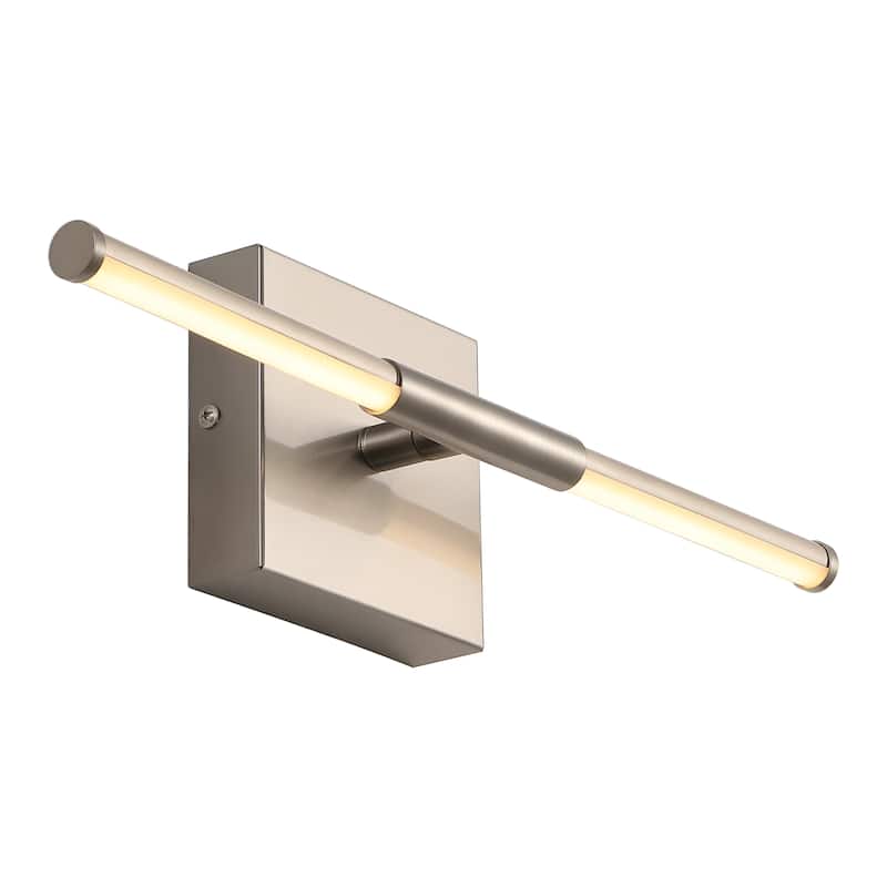 28" Dimmable Integrated LED Metal Wall Sconce, by JONATHAN Y