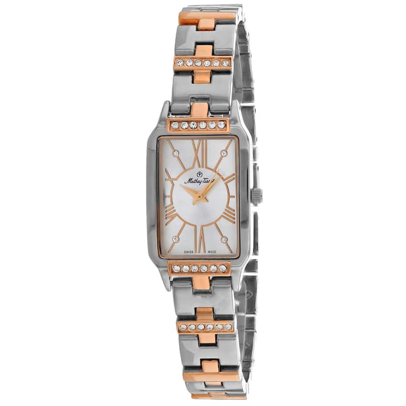 Mathey Tissot Women's Classic Silver Dial Watch - D2881RI - 6 (36)
