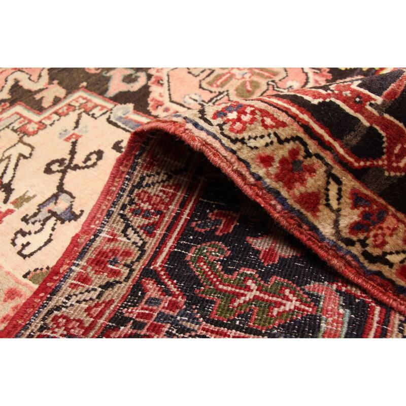 ECARPETGALLERY Hand-knotted Sarabi Light Copper Wool Rug - 6'8 x 10'0