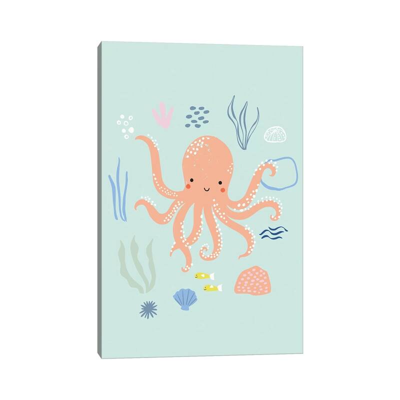iCanvas "Under The Sea I" by Caroline Alfreds Canvas Print