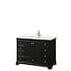 Option Dark Espresso,Chrome Trim,Carrara Cult. Marble Top