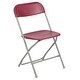 preview thumbnail 42 of 104, 10 Pack 650 lb. Capacity Premium Plastic Folding Chair