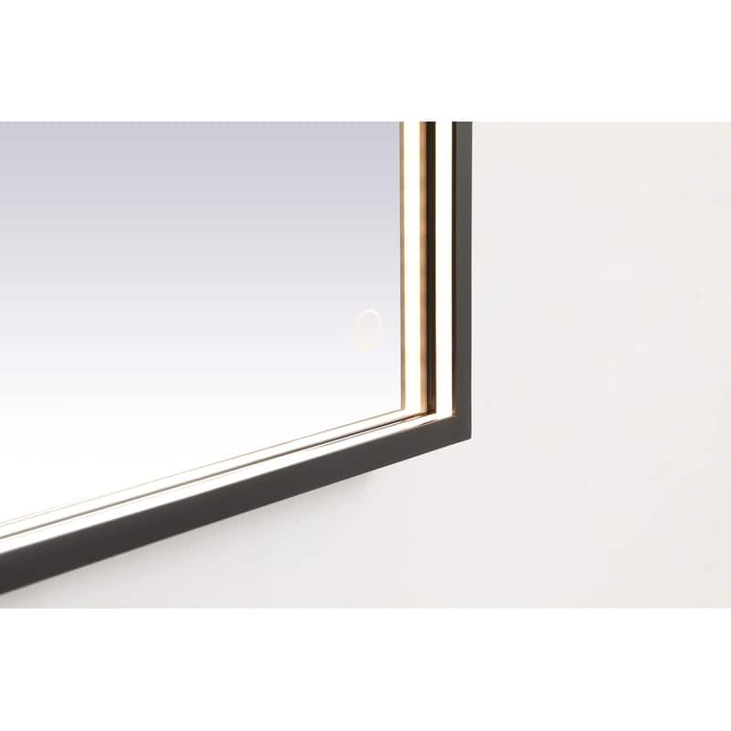 Indigo Home 27x30 inch LED mirror with adjustable color temperature
