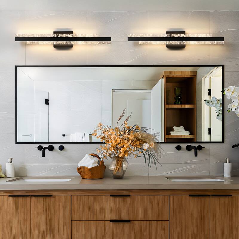 Modern Bathroom Vanity Light 24 inch Dimmable LED Bath Bar Light Fixtures Over Mirror - Wall Sconce