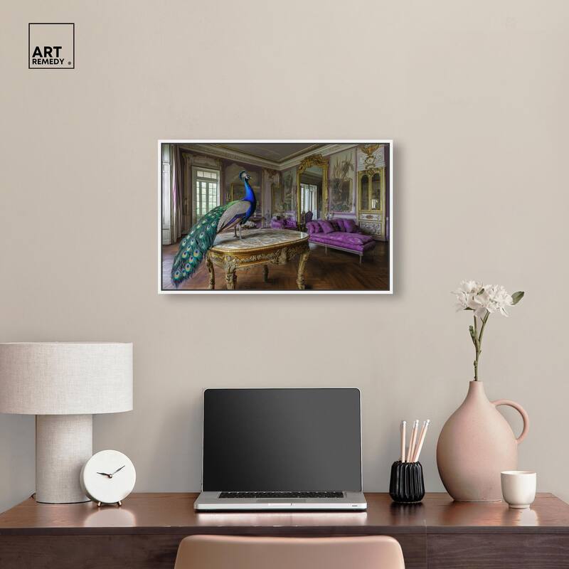 Royal Plumage Canvas by Art Remedy