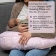 preview thumbnail 8 of 7, Boppy Uplift Nursing Pillow Cover