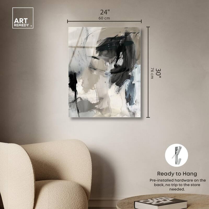 Scribbled Energy I Acrylic by Art Remedy, Ready to Hang