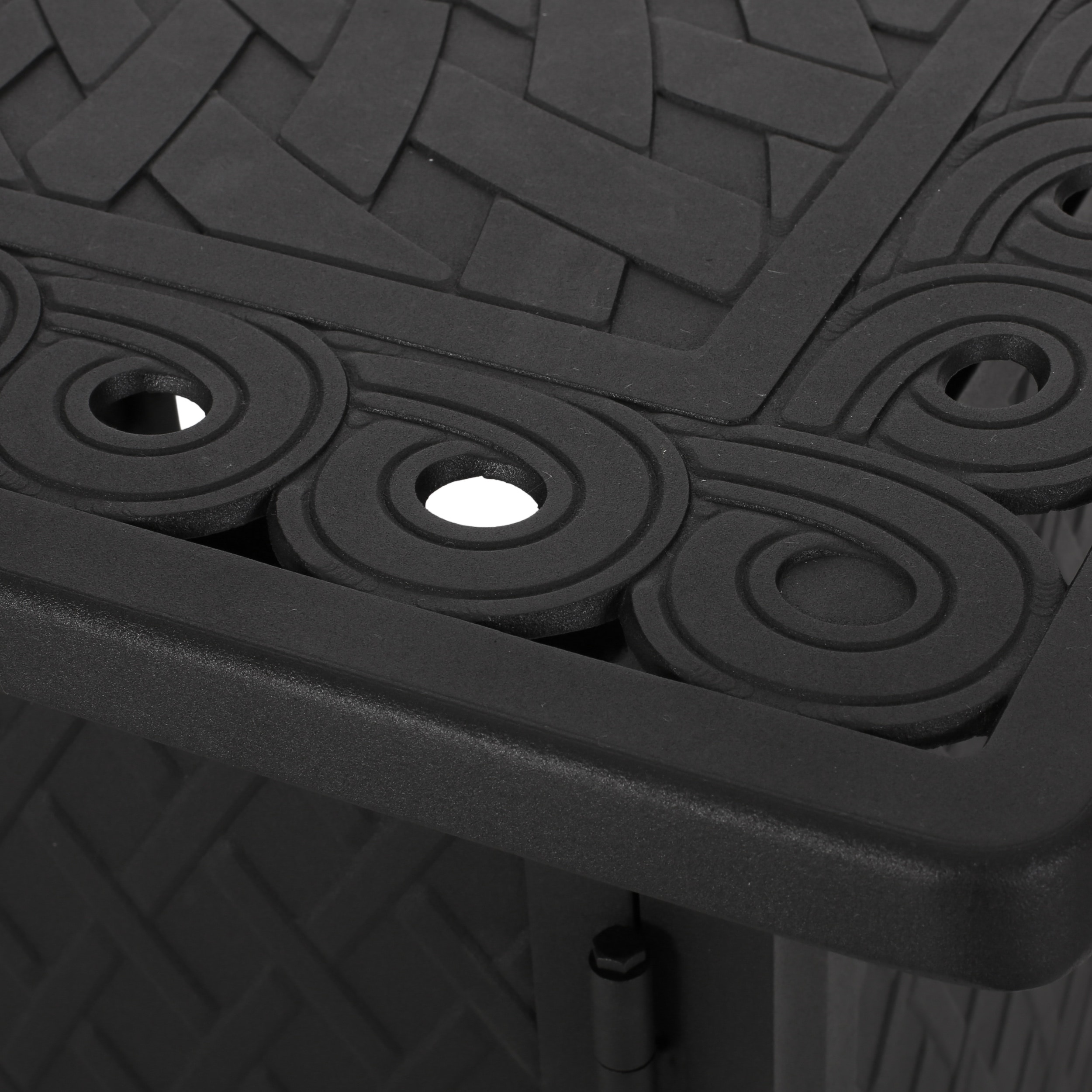 Shop Aspen Outdoor Square Aluminum Fire Pit By Christopher Knight