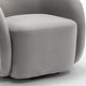 preview thumbnail 82 of 107, SEYNAR Modern Glam Velvet Upholstered 360 Degree Swivel Accent Armchair Set of 2