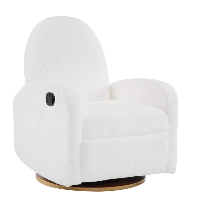 Christopher Knight Home 360 Swivel and Glider Boucle Recliner Chair