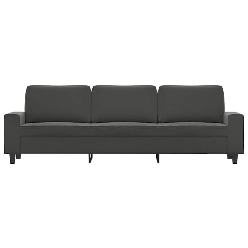 vidaXL Sofa Chair Accent Upholstered Chair for Living Room Microfiber Fabric