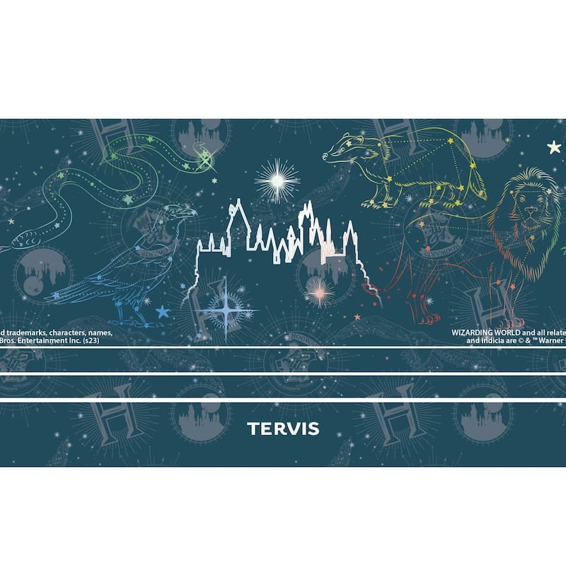 Tervis Traveler Harry Potter Marauder's Constellation Triple Walled Insulated Travel Tumbler, Stainless Steel