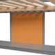 preview thumbnail 12 of 13, Full size Loft Bed with Desk, Writing Board and Drawers Cabinet, Grey