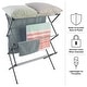 preview thumbnail 10 of 9, Clothes Drying Rack - Drying Rack for Indoor/Outdoor Use with 35lb Weight Capacity - Collapsible Drying Racks by Lavish Home