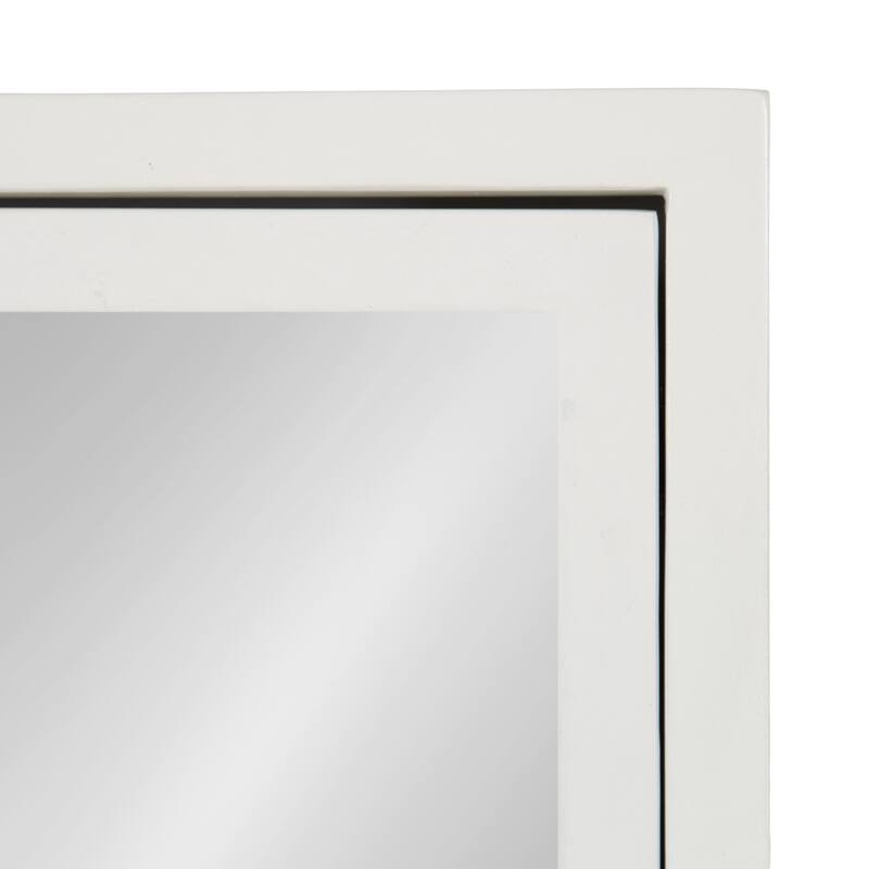 Kate and Laurel Mezzeta Bathroom Cabinet with Mirror