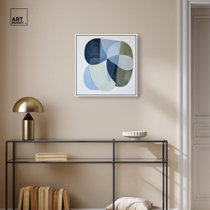 Serene Overlap II Canvas by Art Remedy