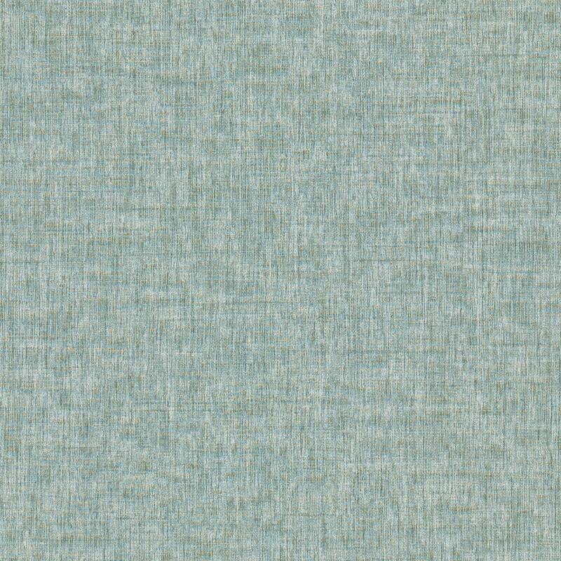 Advantage Larimore Light Blue Faux Fabric Wallpaper